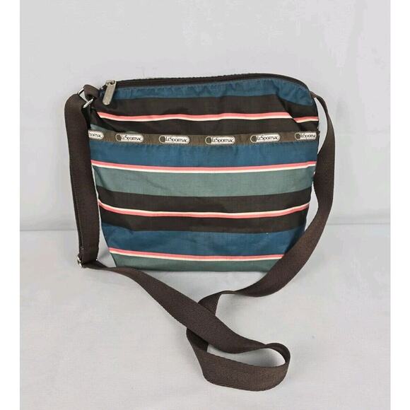 LeSportsac Cross Body‎ Striped Bag Adjustable Strap